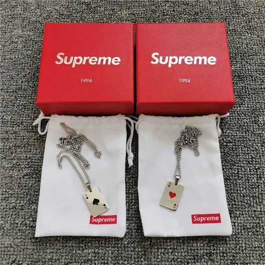 Supreme Poker Necklace