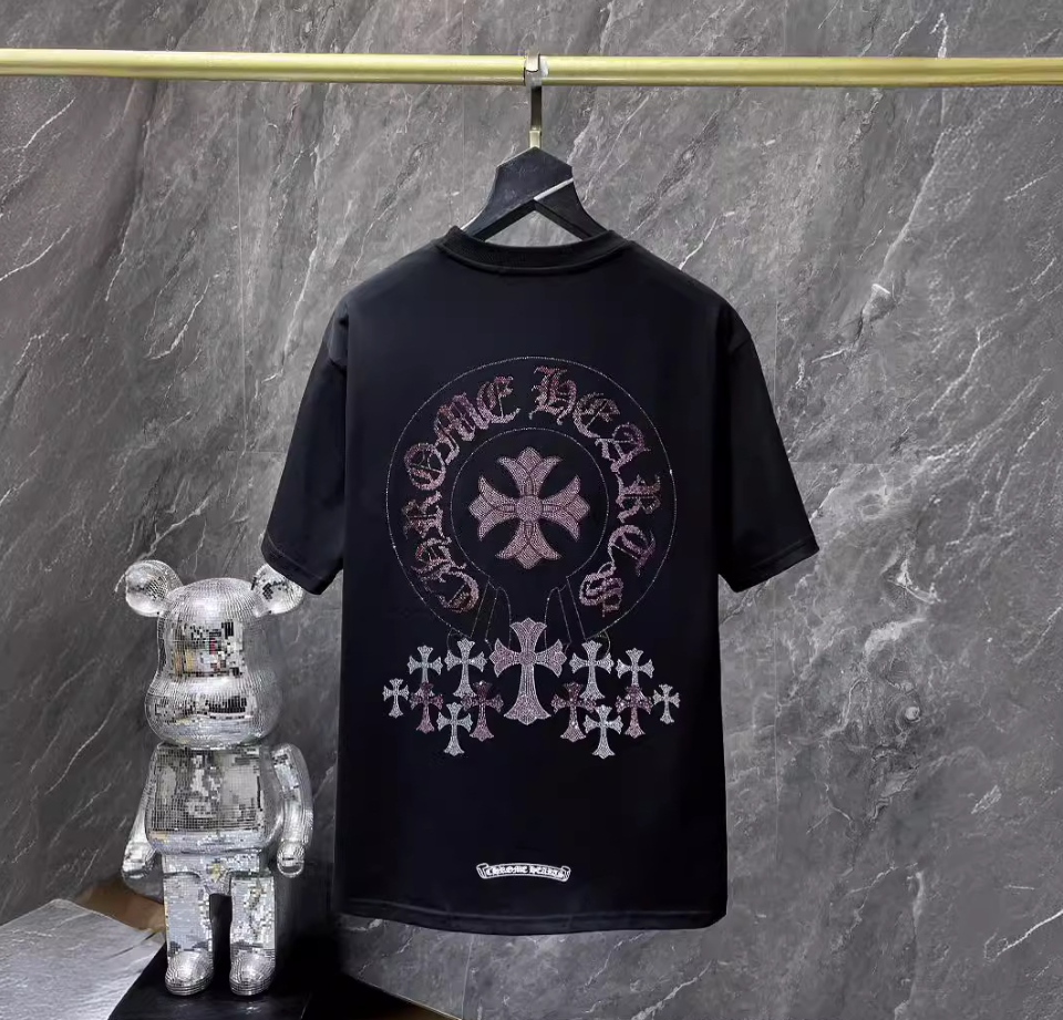 Chrome Hearts Rhinestones Tee