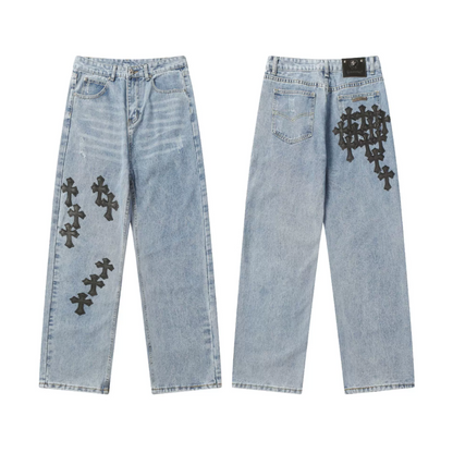Chrome Hearts Denim Pants