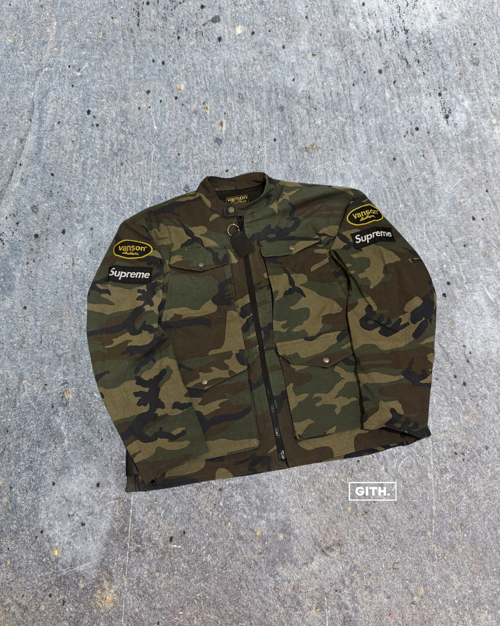 Supreme Vanson Leathers Cordura Jacket