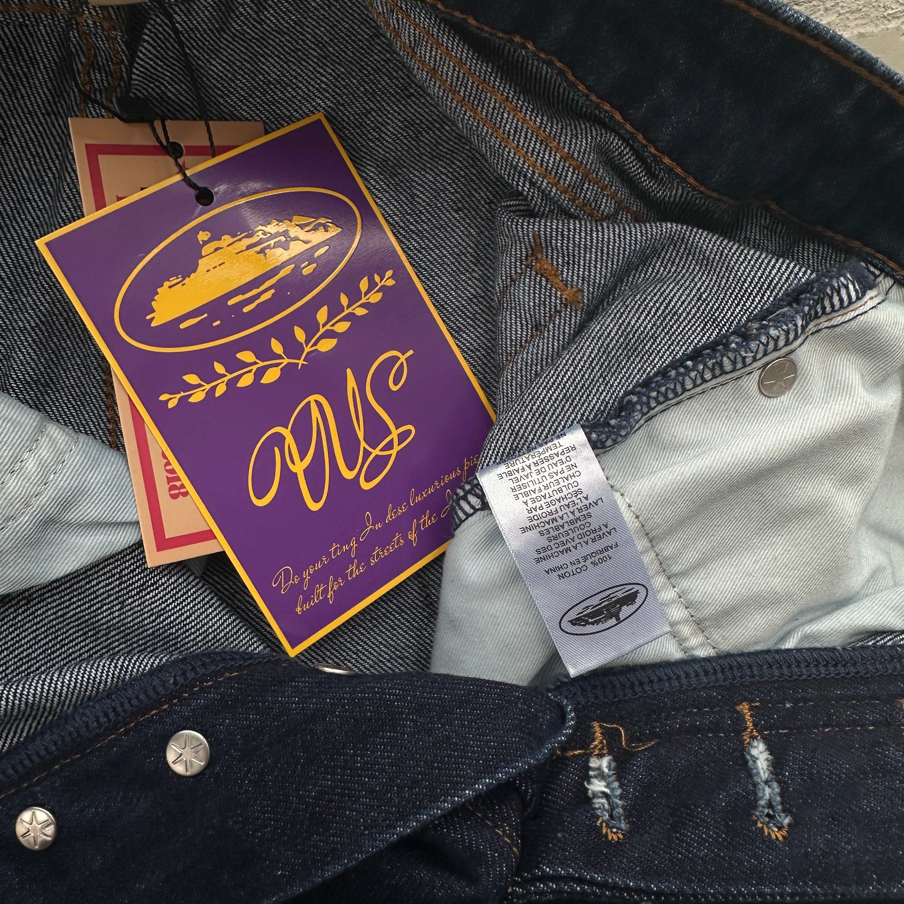 Corteiz Frayed Denim Sets