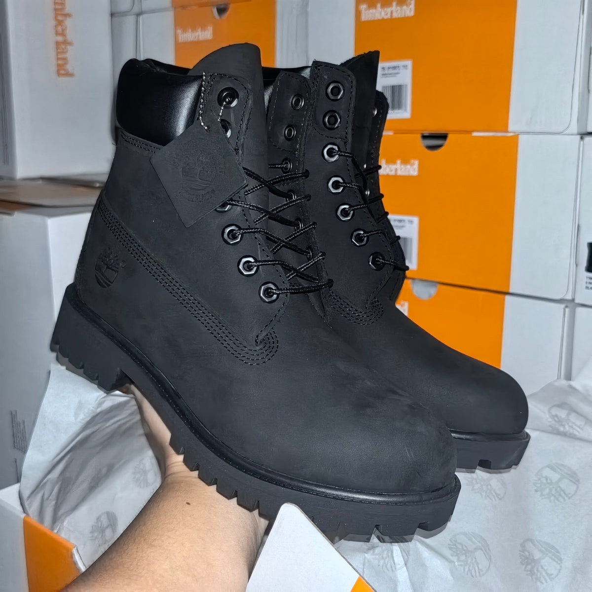 Timberland Black Boots