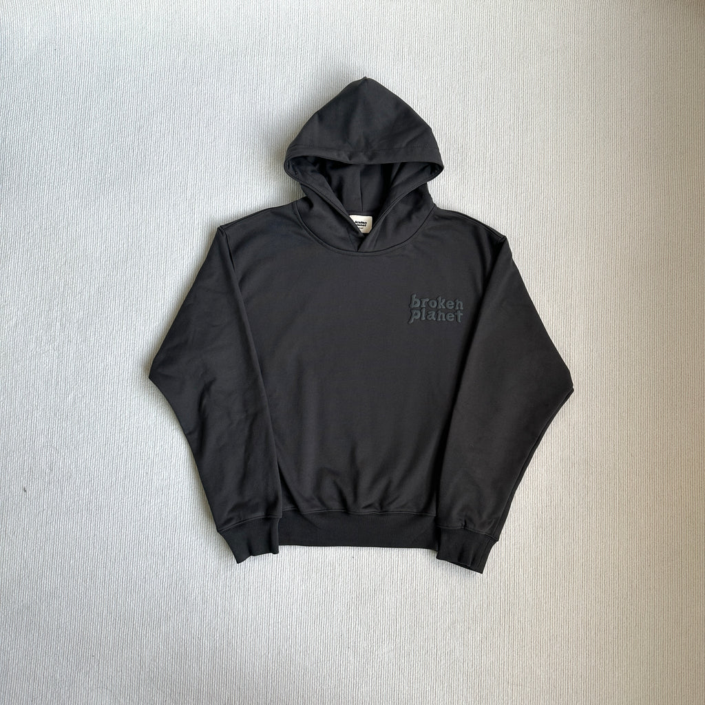 Broken Planet Basic Black Hoodie