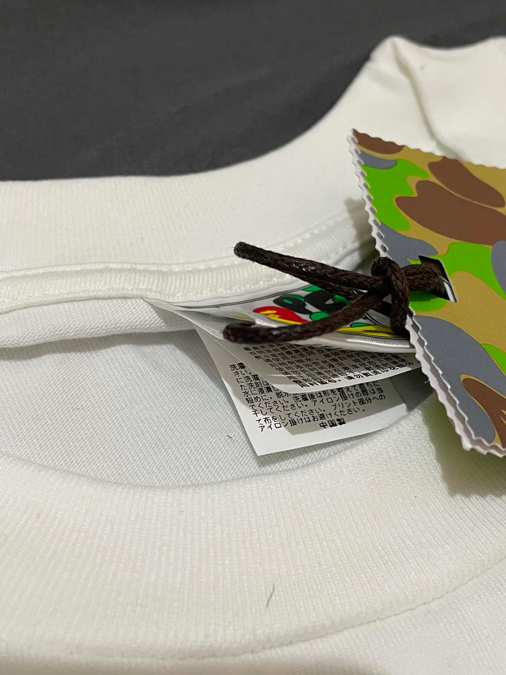 BAPE ABC Camo Milo On Big Ape Tee Blue (ON-HAND)