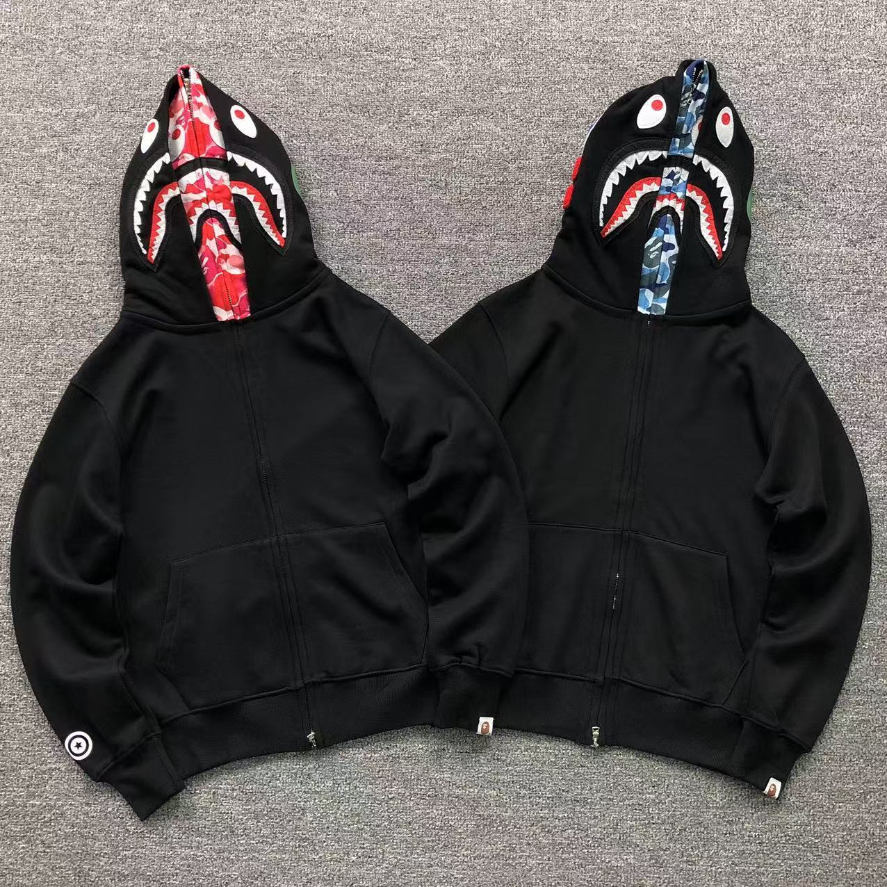 Bape Camo Double Hoodies
