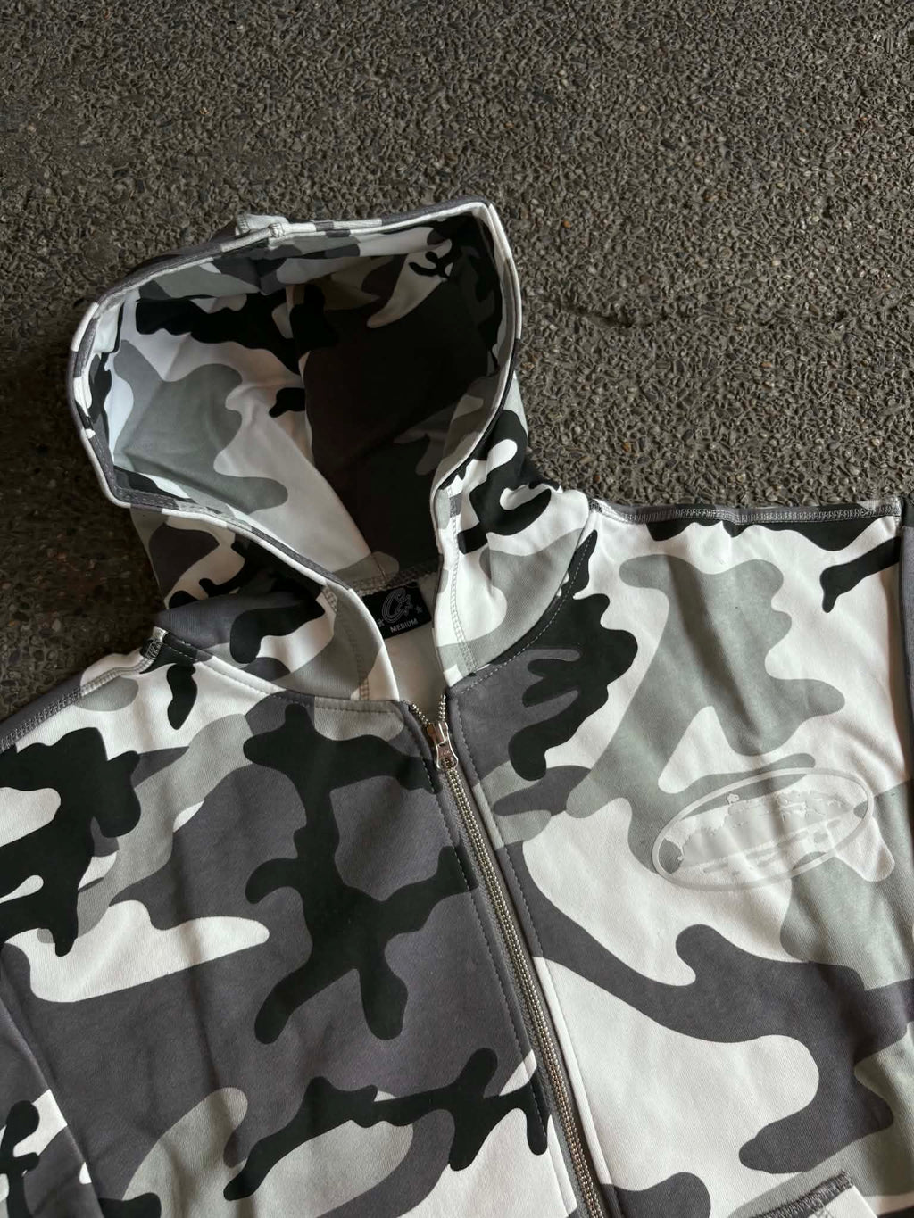 Corteiz Island Puff Print Arctic Camo Set (ON-HAND)