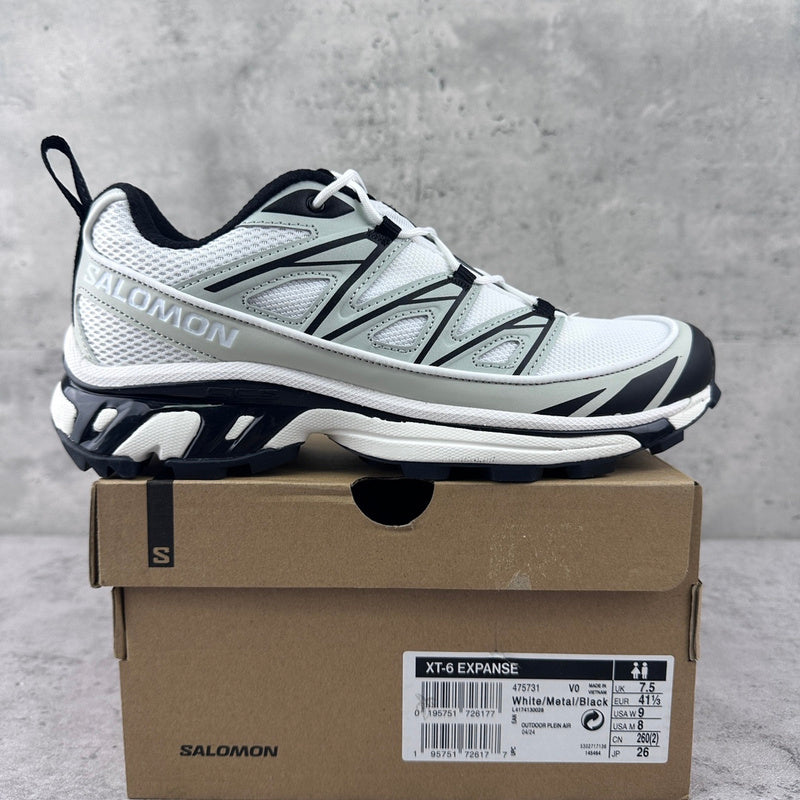 Salomon XT-6 Expanse White/Metal/Black