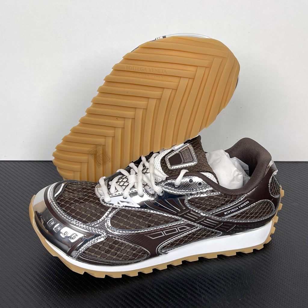 Bottega Veneta Orbit Sneakers Fondant/Silver