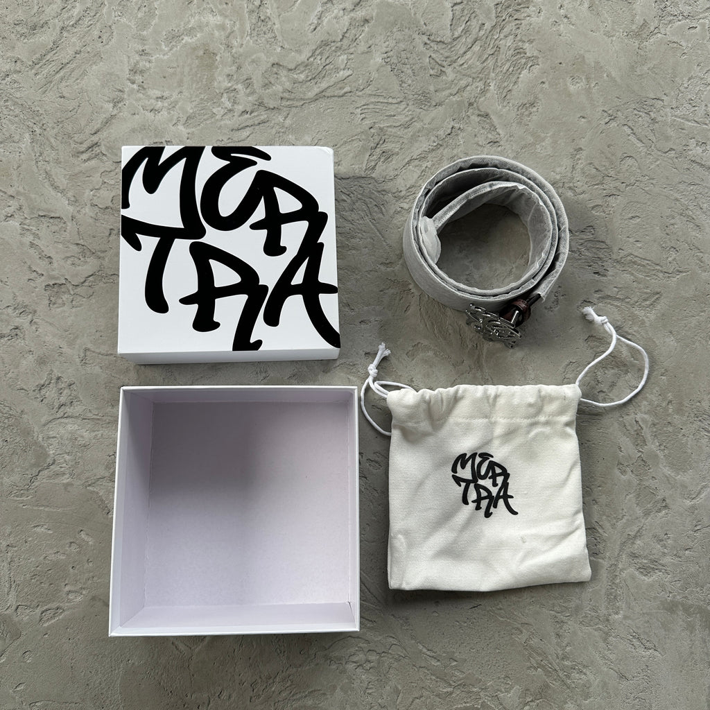 Mertra Brown Cowhide Belt