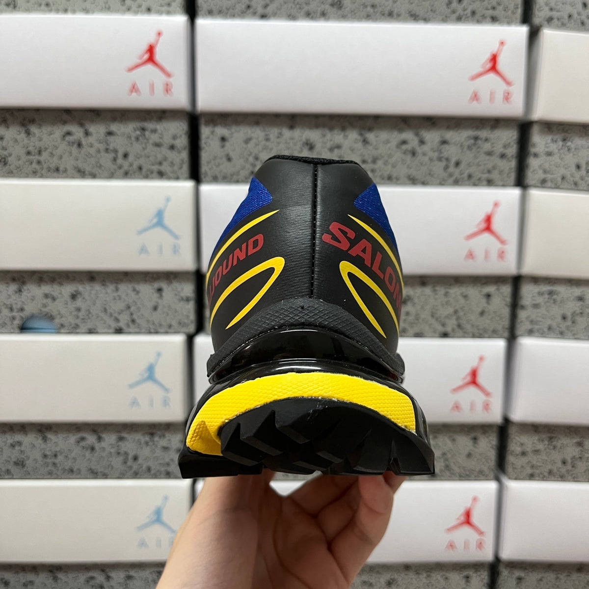 Salomon XT-6 JJJJound Nautical Blue Lemon
