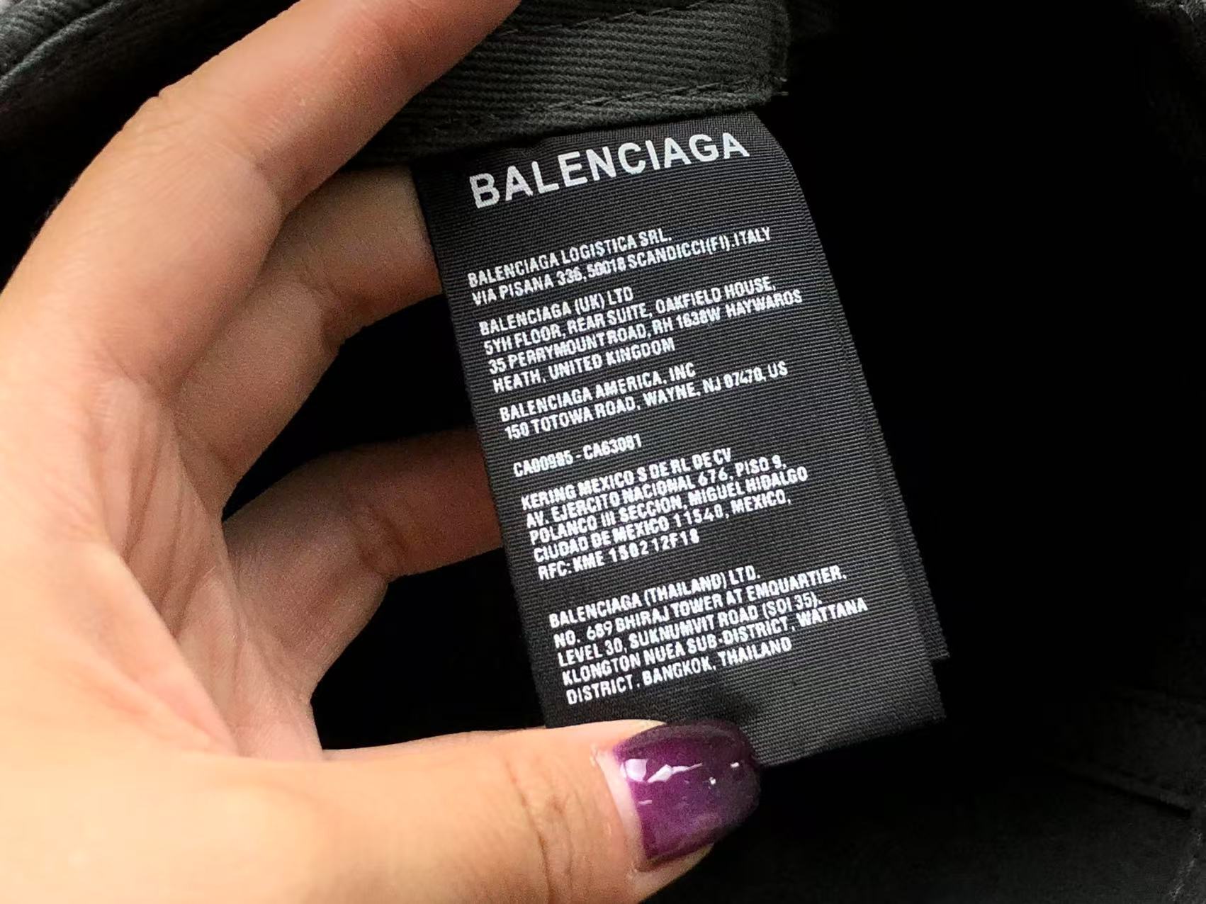 Balenciaga Caps