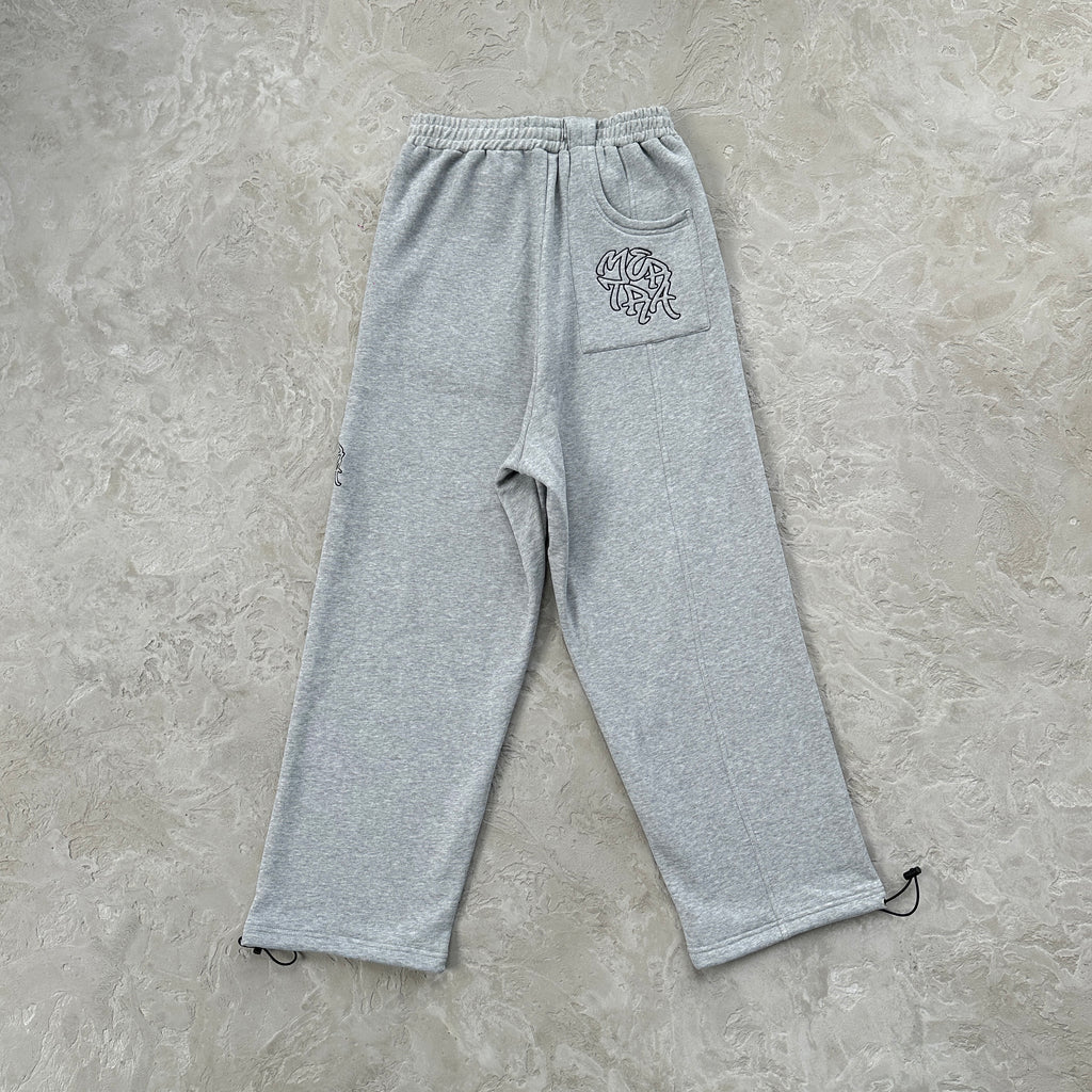Mertra Colorblock Sports Suit Gray/Black