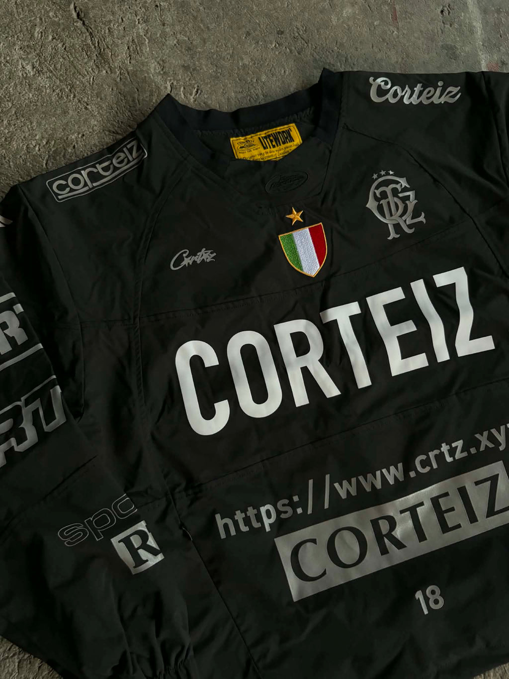 Corteiz Sponsor Training Pullover Black (ON-HAND)