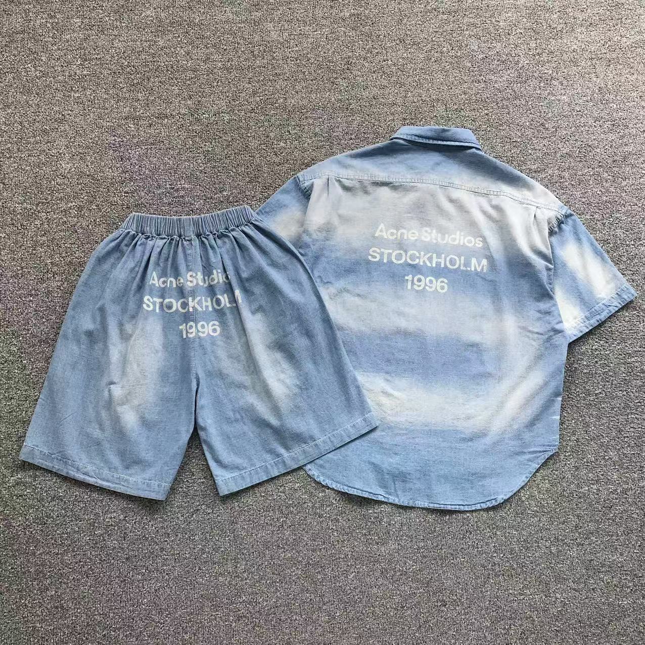 Acne Studios Button-Up Logo Stamp Set