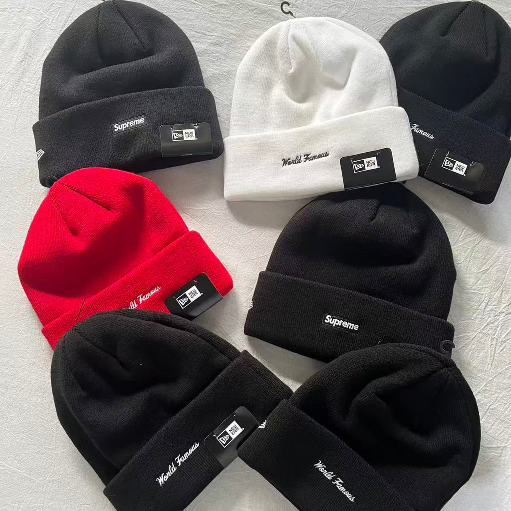 Supreme x New Era Beanies