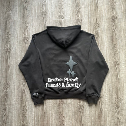 Broken Planet Mixed Hoodies