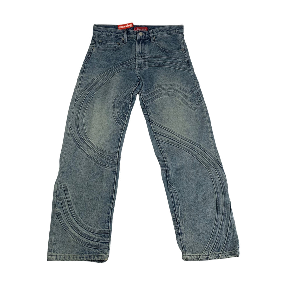 Supreme S Logo Denim Pants