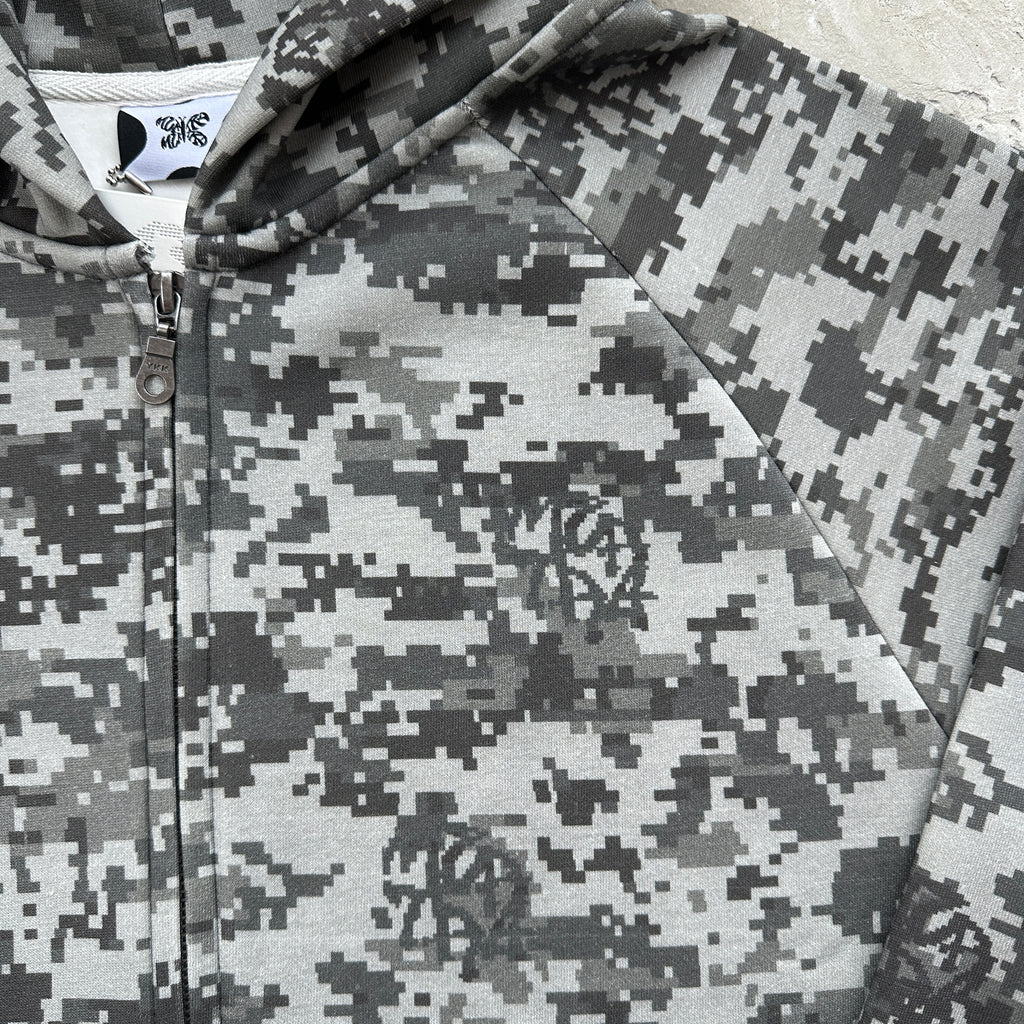 Mertra Glitch Camouflage Hoodie