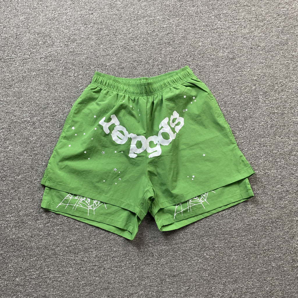 SP5DER Mixed Water Shorts