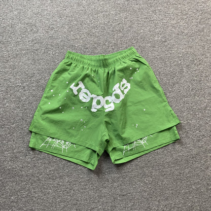 SP5DER Mixed Water Shorts