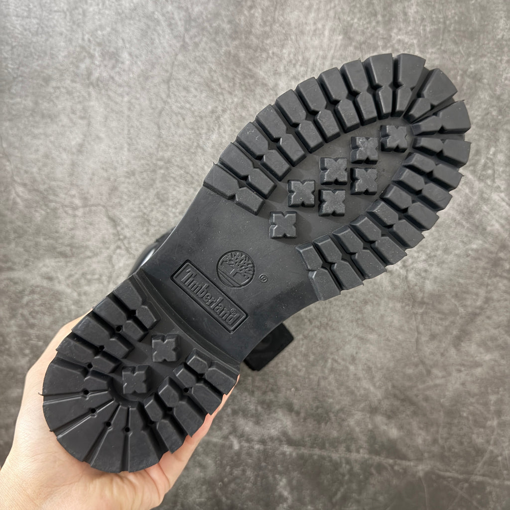 Supreme x Timberland 6-Inch Premium Waterproof Boot ("Big Logo - Black")