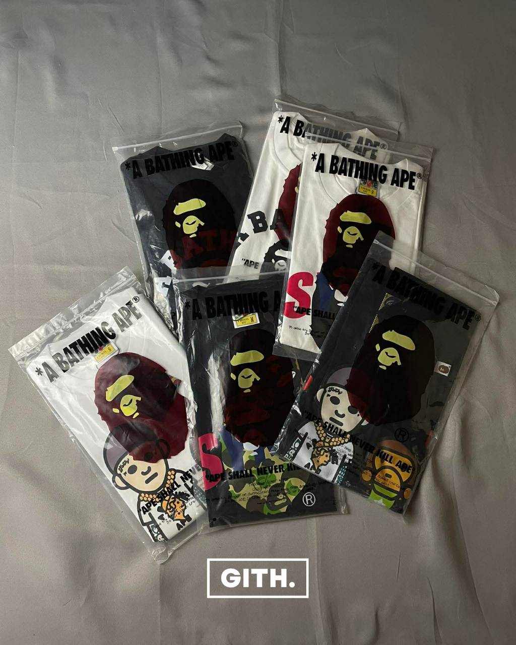 Bape x Central Cee Tees Collab