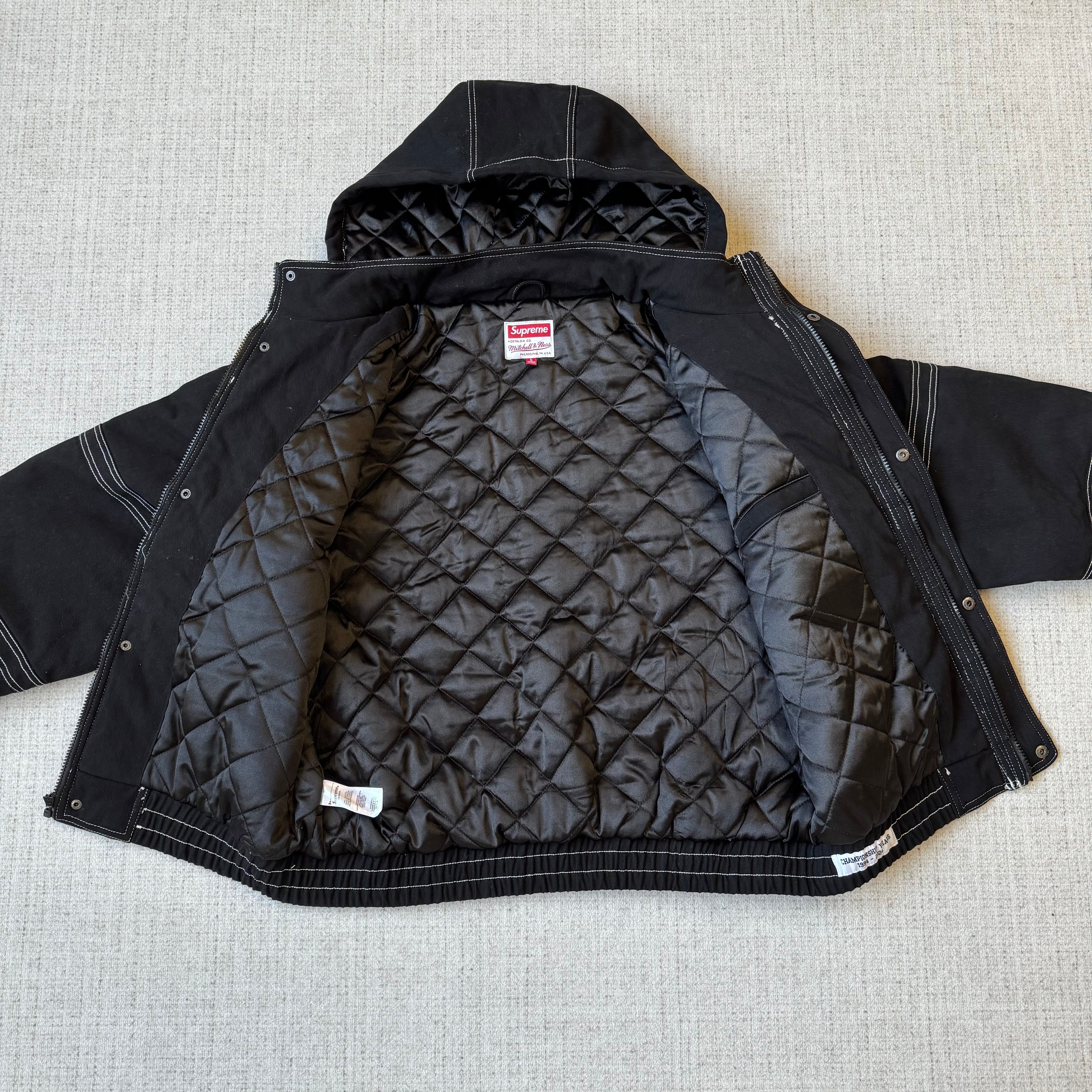 Supreme Mitchell & Ness Twill Stadium Jacket