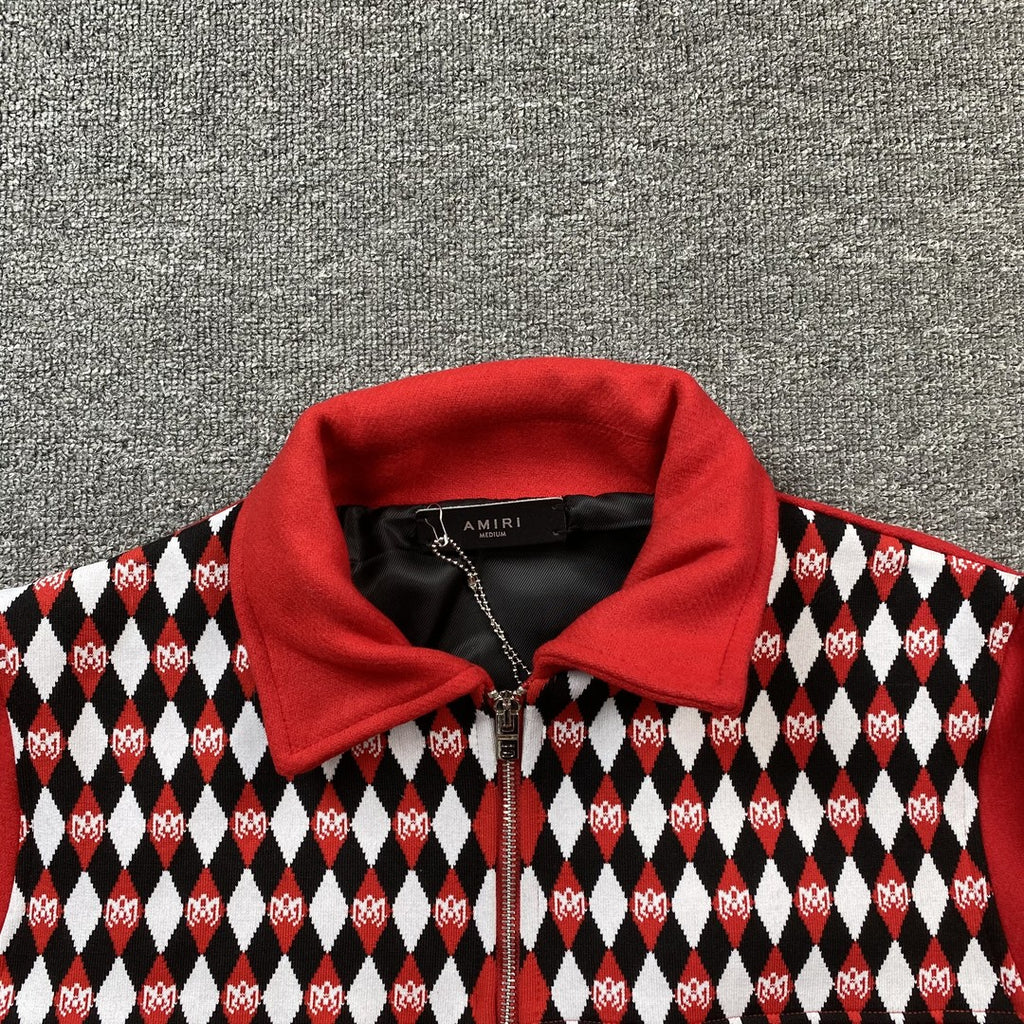 Amiri Mixed Varsity Jacket