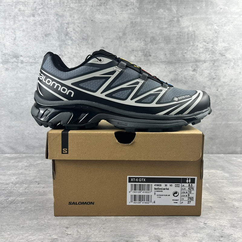 Salomon XT-6 Gore-Tex Black / Ebony / Lunar Rock