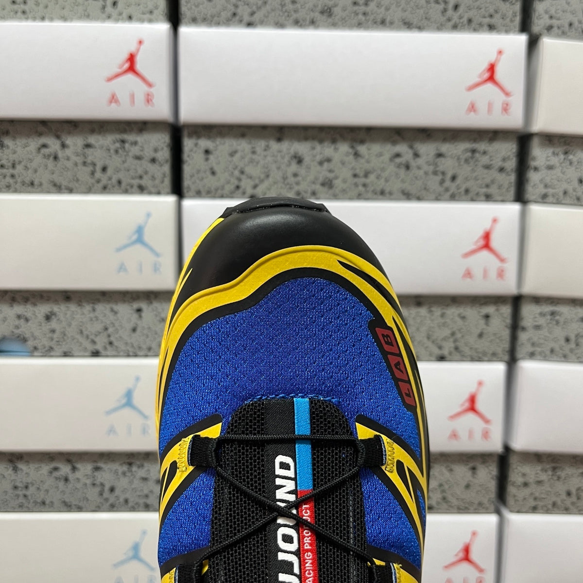 Salomon XT-6 JJJJound Nautical Blue Lemon