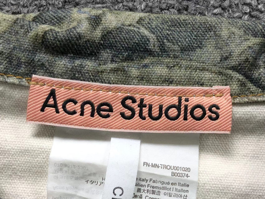 Acne Studios 24ss Cowboy Digital Printed Jacket