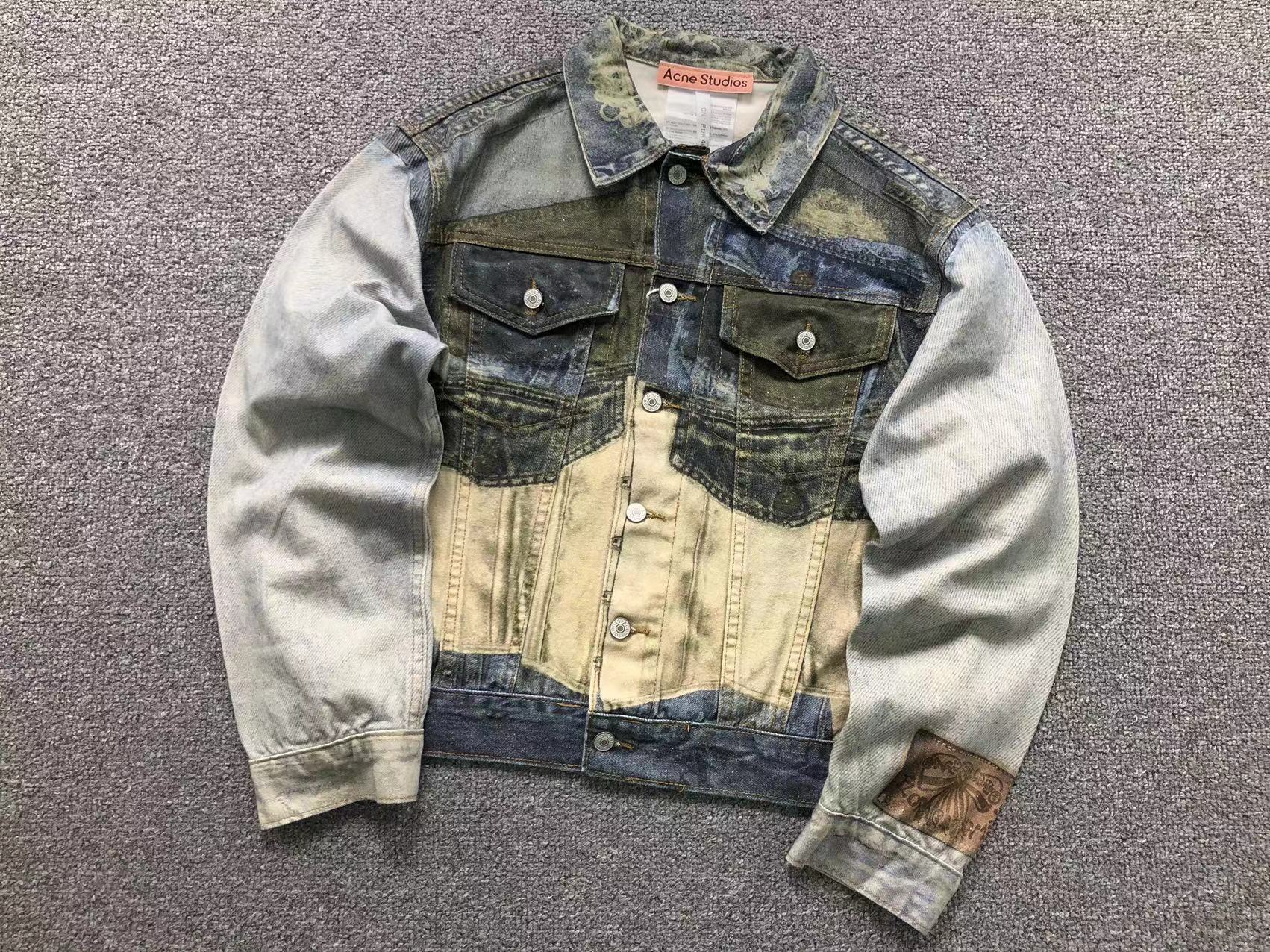 Acne Studios 24ss Cowboy Digital Printed Jacket