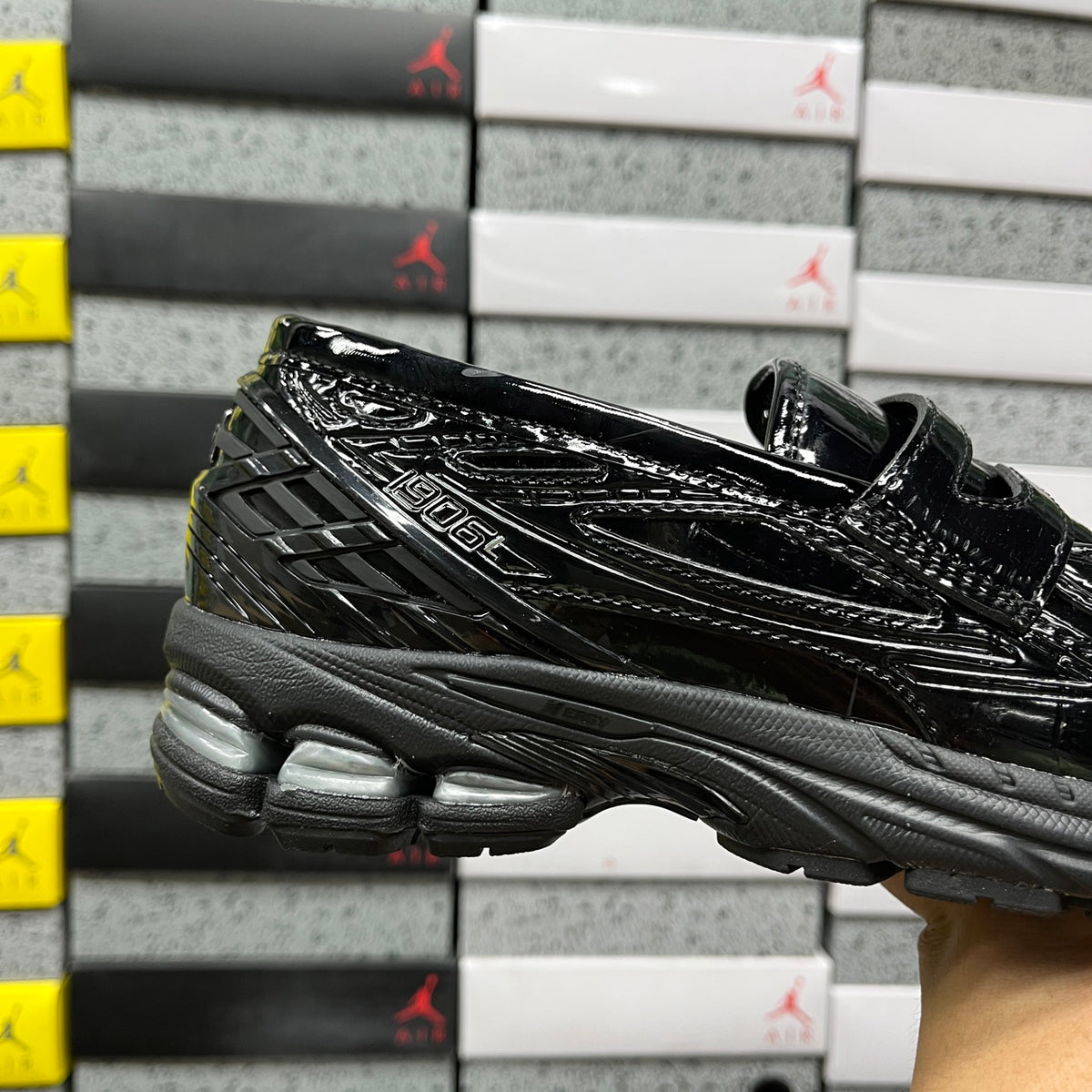 New Balance 1906L "Black Croc" Loafer