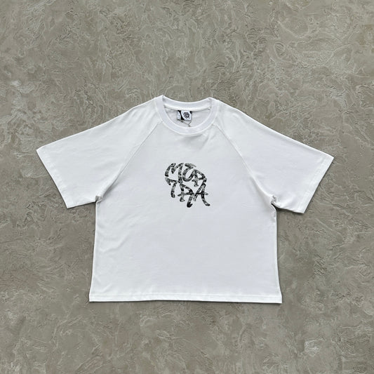 Mertra Letter Print Tee