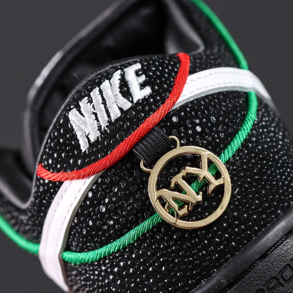 Nike SB Dunk Low Pro x Bronx Girls Skate 'Black and Challenge Red'