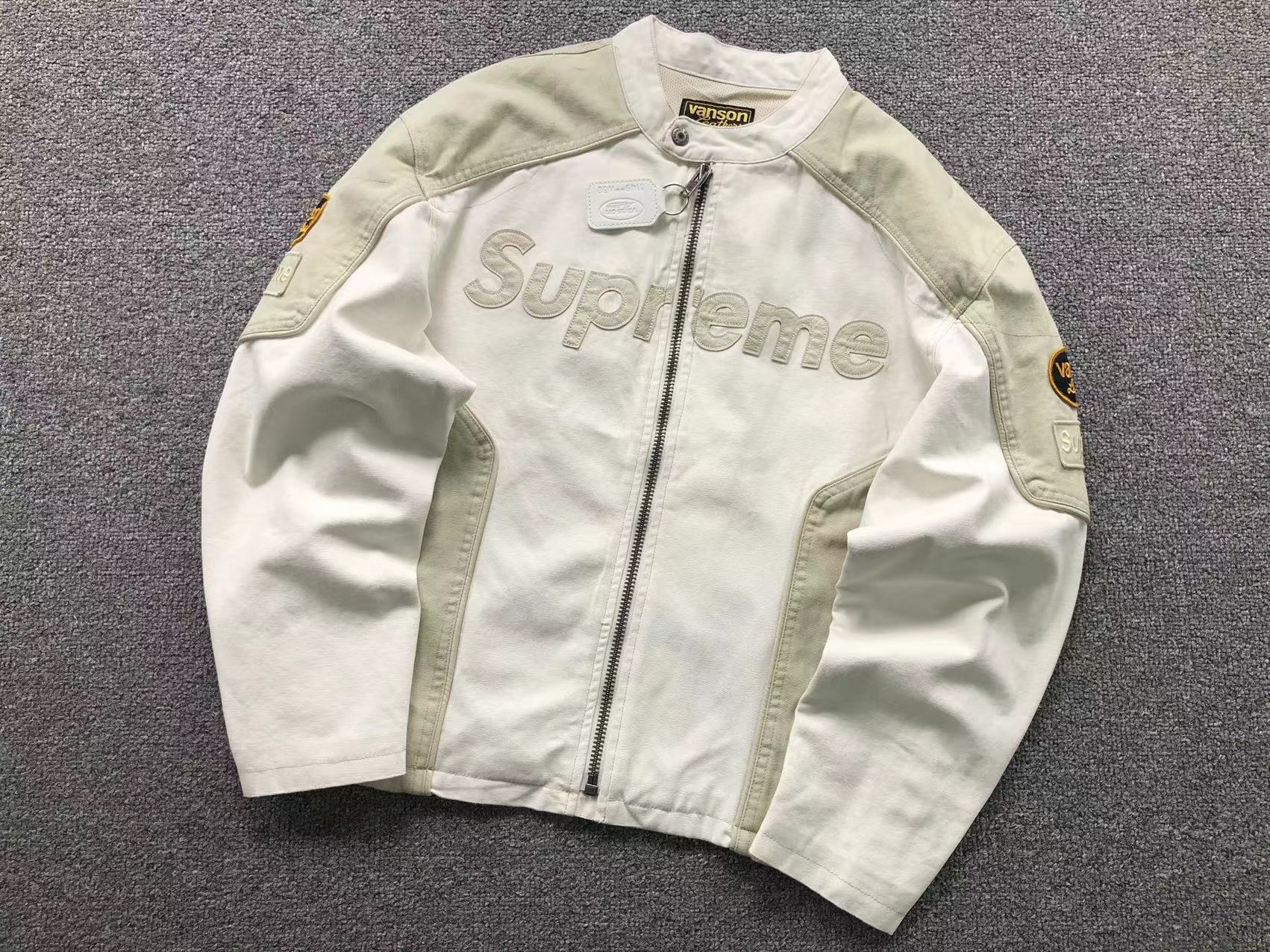 Supreme x Vansons Leathers Cordura Jacket