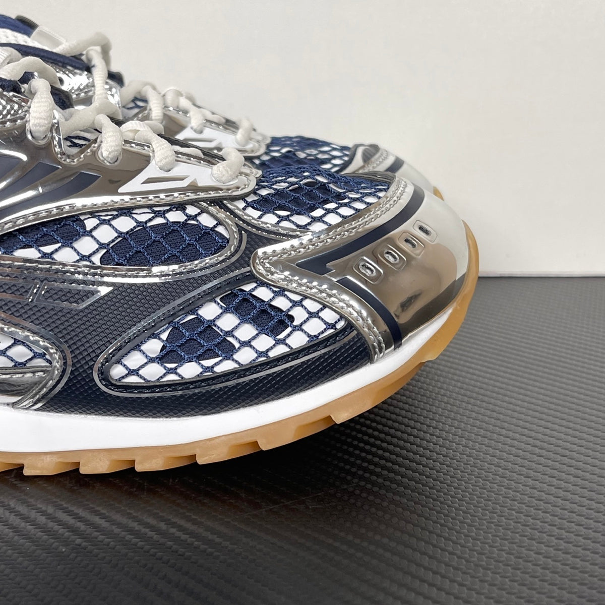 Bottega Veneta Orbit Sneakers Abyss / Silver