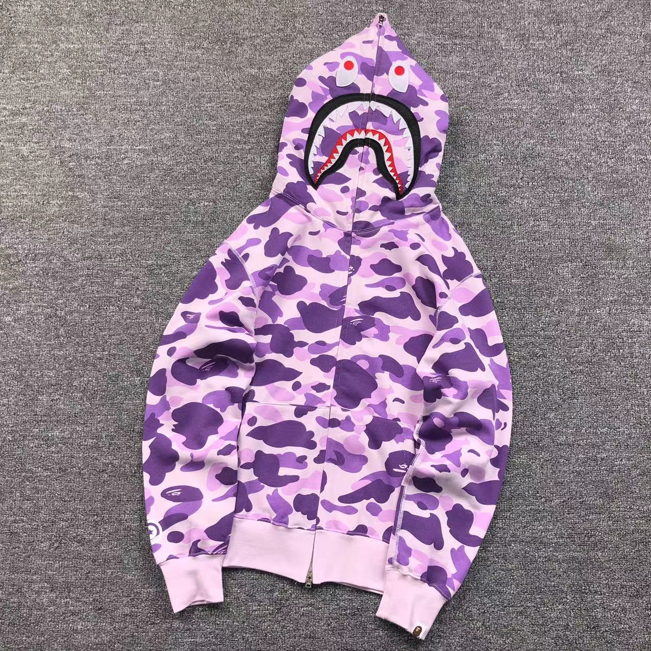 Bape Shark Camo Hoodies