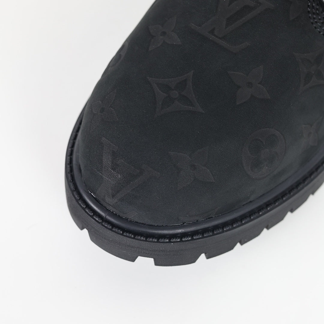Timberland x Louis Vuitton Black Boots