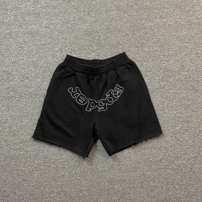 SP5DER Black Short-set