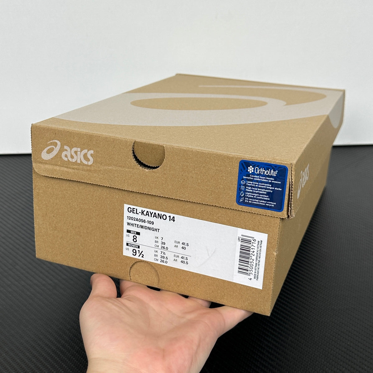 ASICS Gel-Kayano 14 Silver OYSTER WHITE/STEEPLE GREY