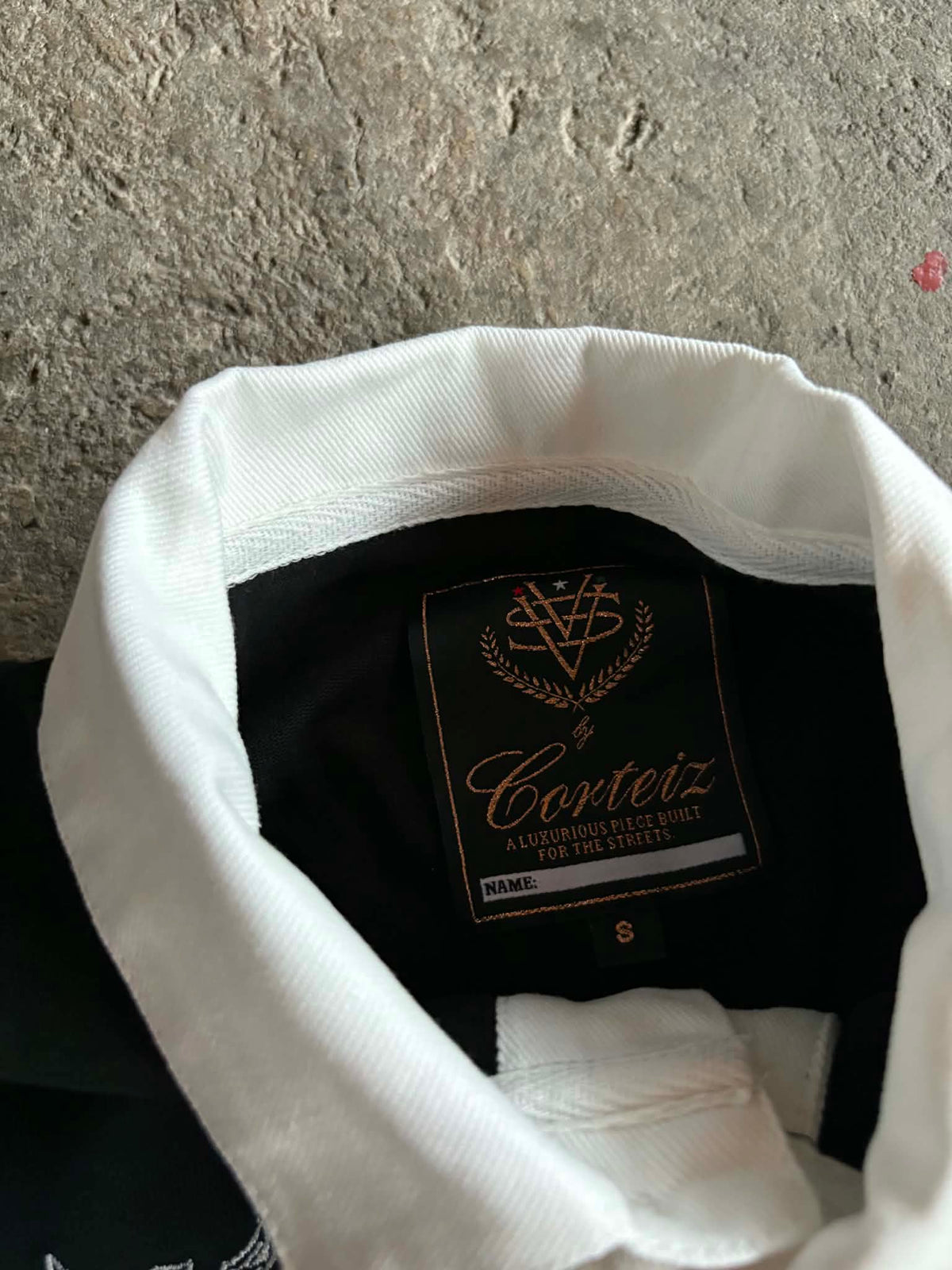 Corteiz Panelled Rugby Black (ON-HAND)