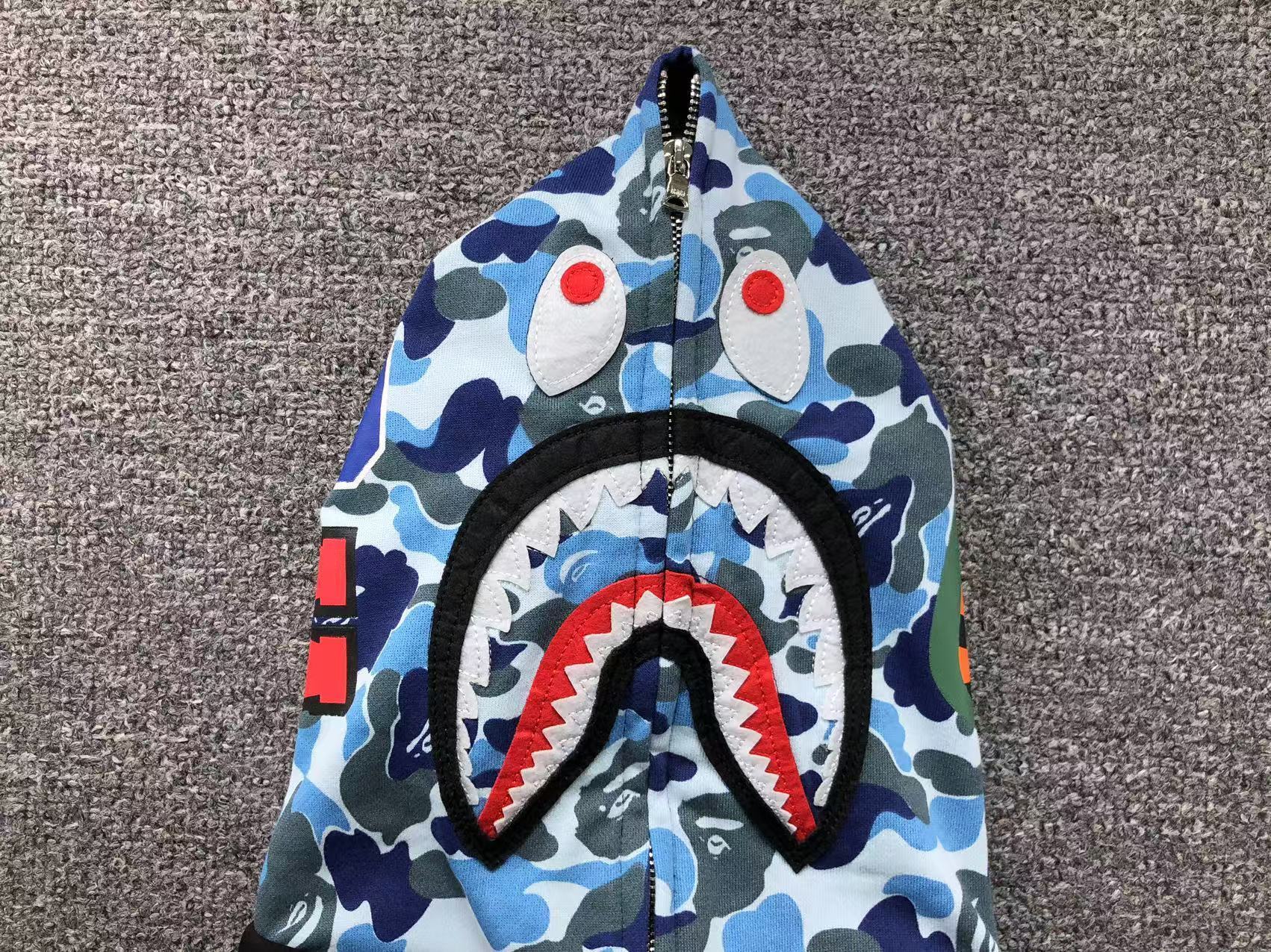 Bape Camo Double Hoodies