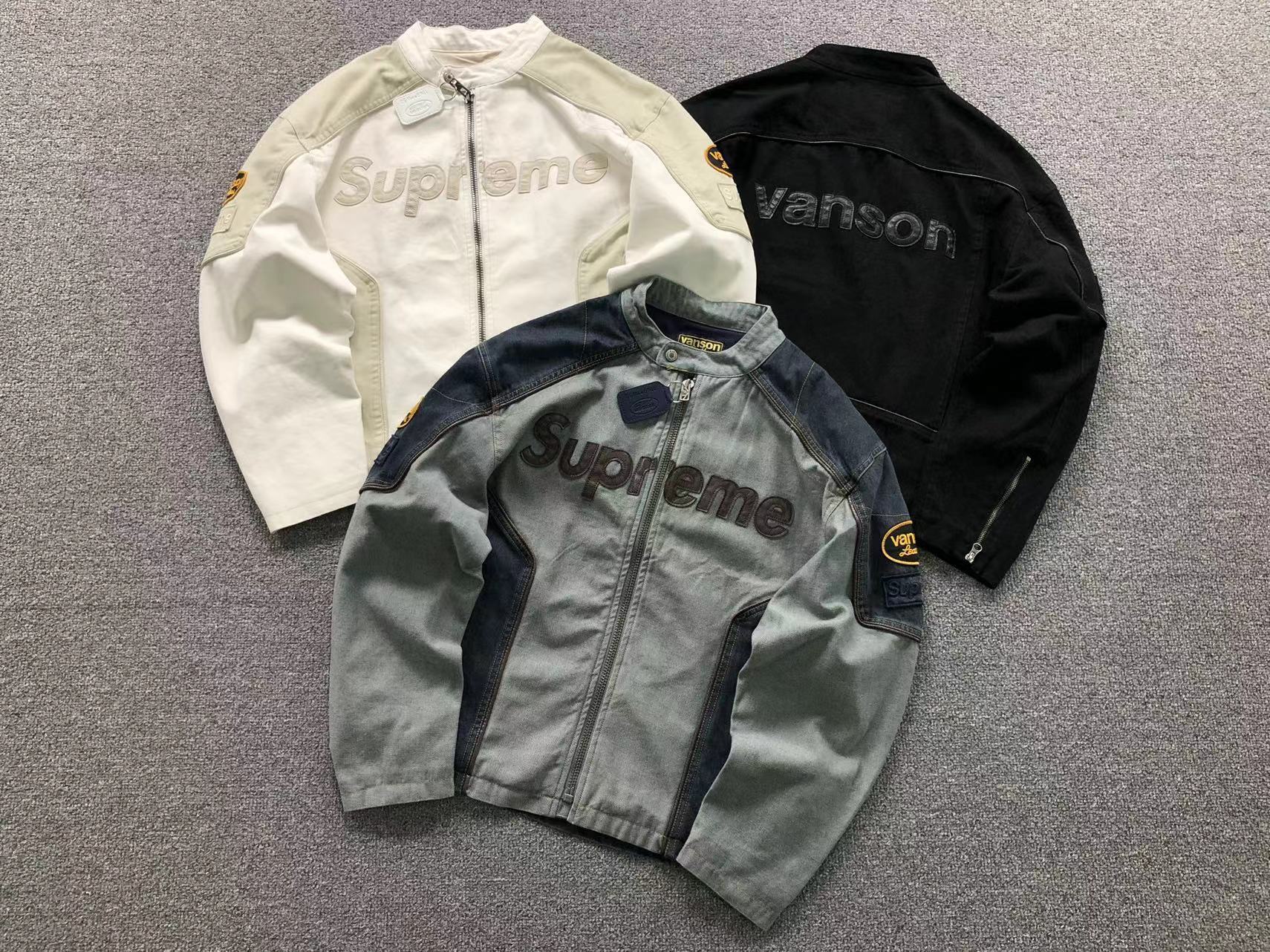 Supreme x Vansons Leathers Cordura Jacket