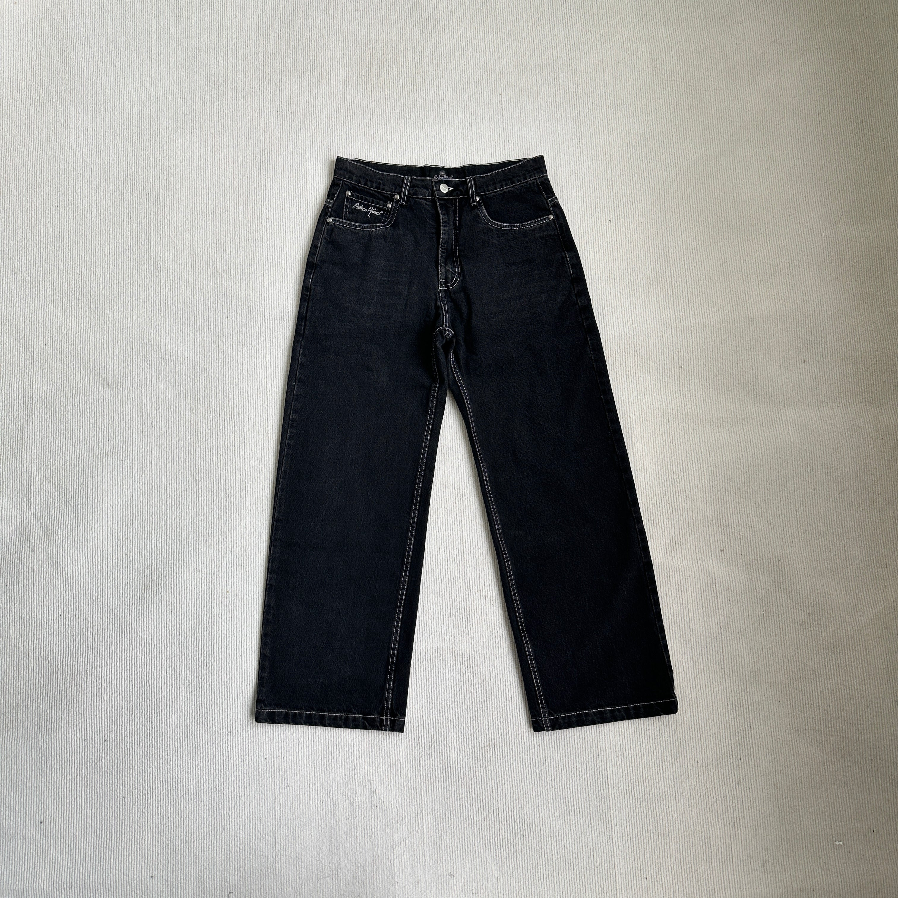 Broken Planet Black Denim Set