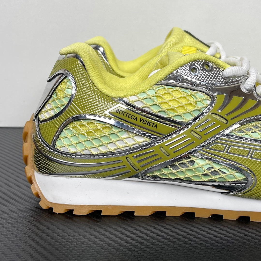 Bottega Veneta Orbit Sneakers Silver/Yellow Gum