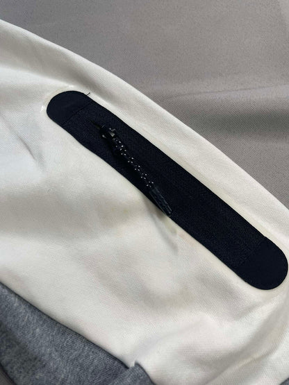 Nike Techfleece Gray/white Hoodie