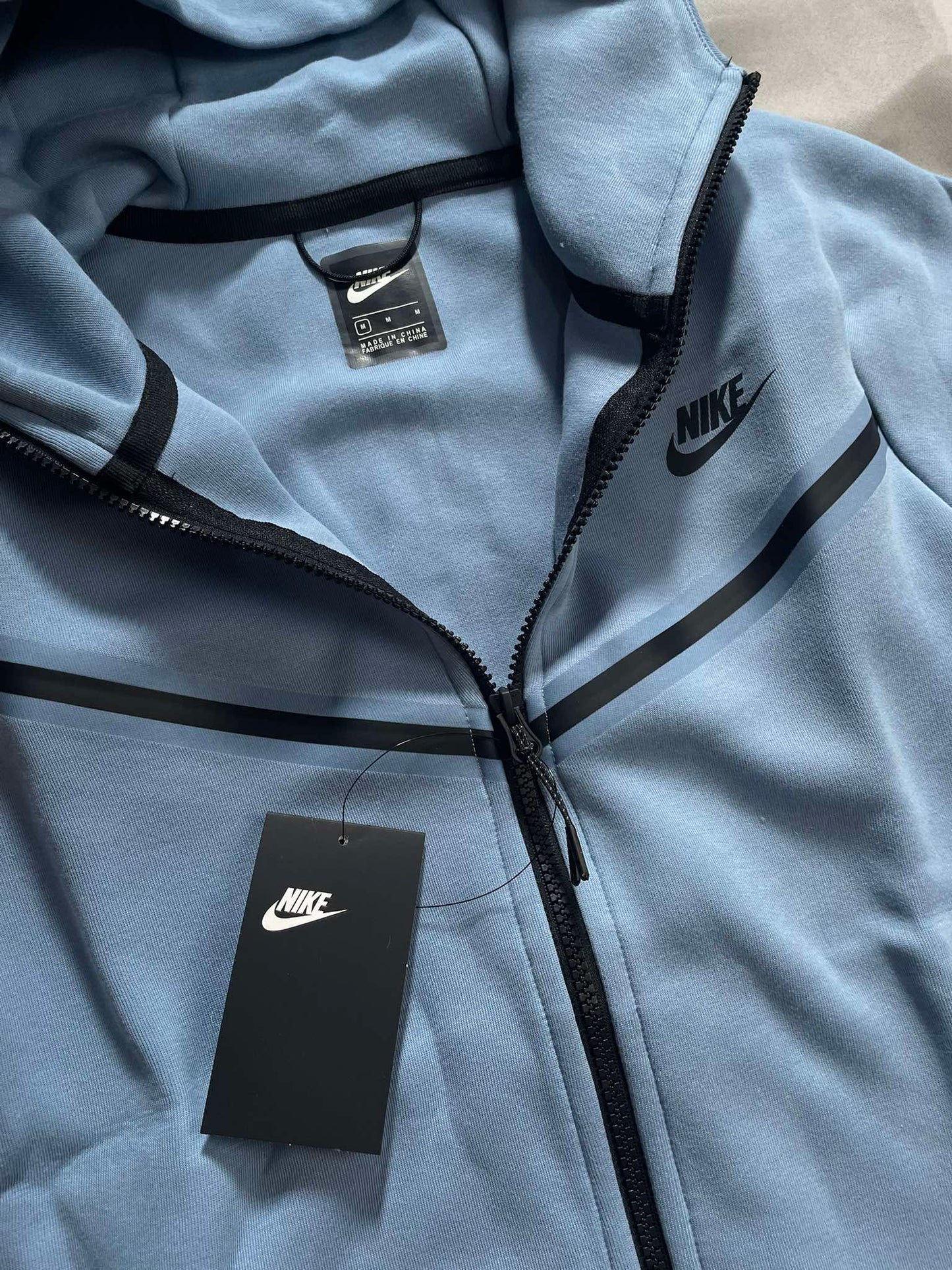 Nike Techfleece Blue Hoodie