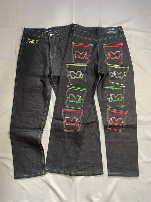 Minus two 'Multi-pocket' Colorful Jeans