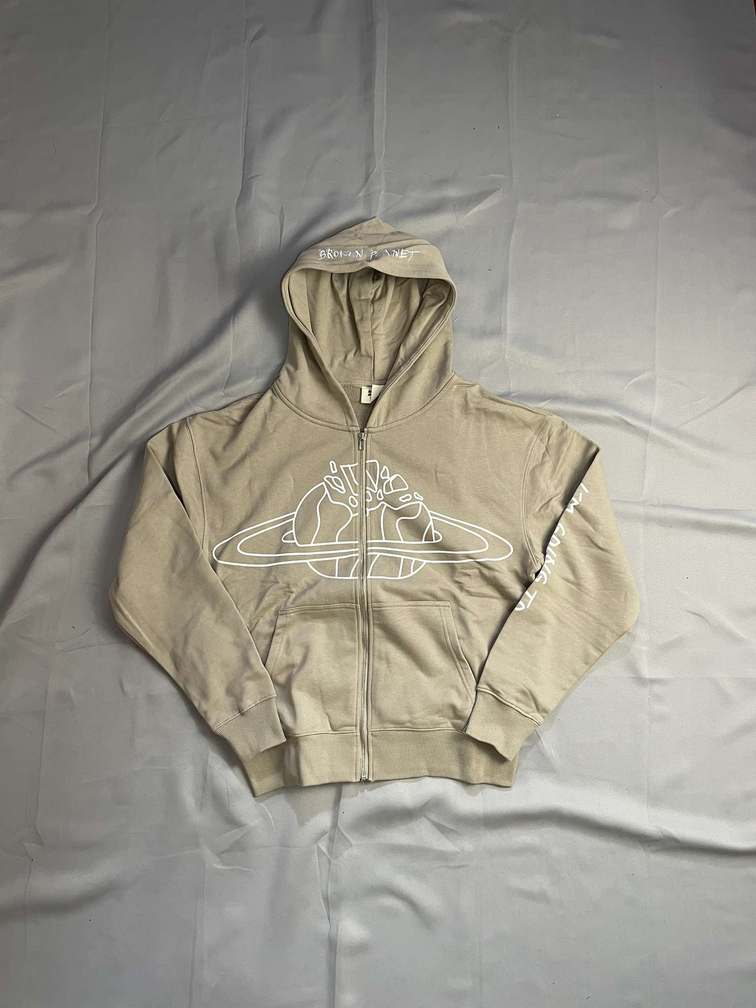 Broken Planet Zip-up Hoodie